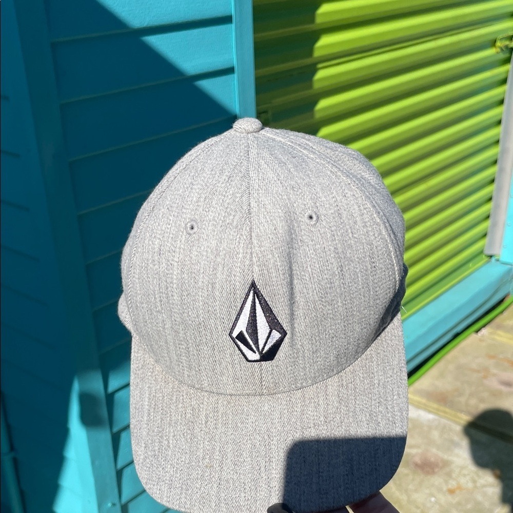 Volcom Beige Cap with Logo